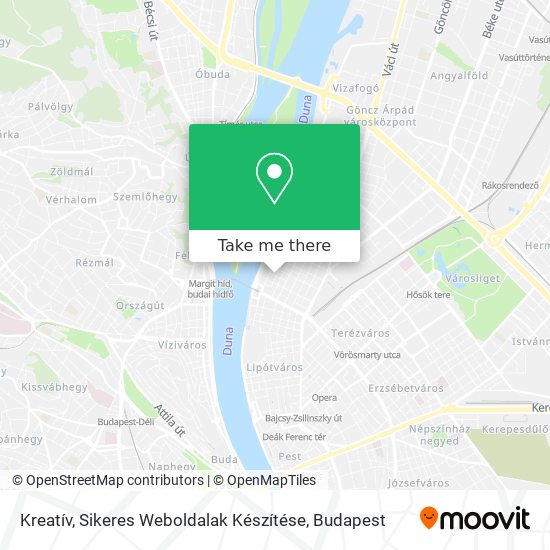 Kreatív, Sikeres Weboldalak Készítése map