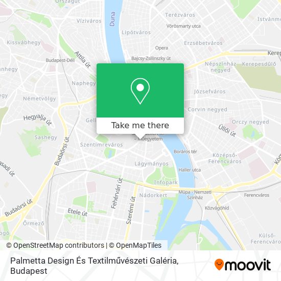 Palmetta Design És Textilművészeti Galéria map