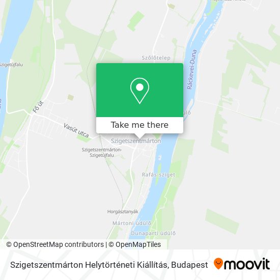 Szigetszentmárton Helytörténeti Kiállítás map