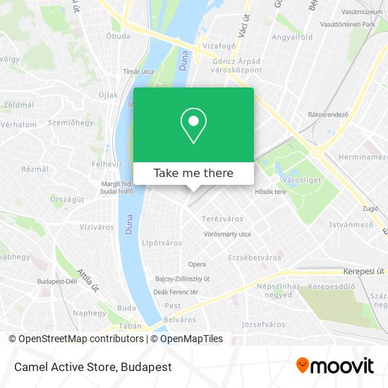 Camel Active Store map