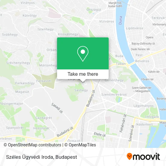 Széles Ügyvédi Iroda map