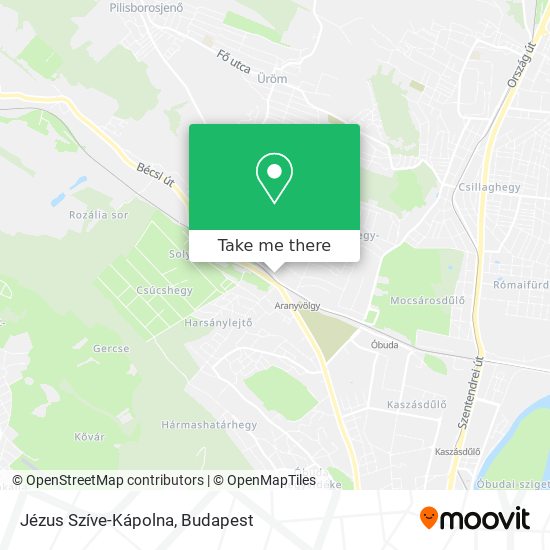Jézus Szíve-Kápolna map