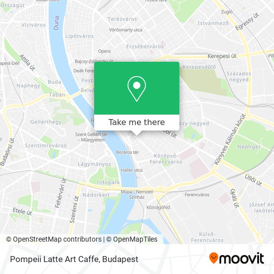 Pompeii Latte Art Caffe map