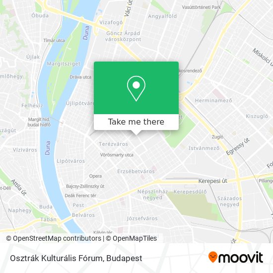 Osztrák Kulturális Fórum map