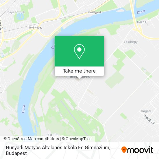 Hunyadi Mátyás Általános Iskola És Gimnázium map