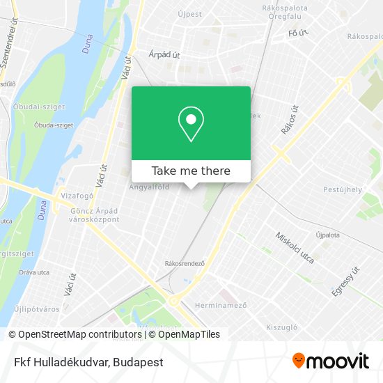 Fkf Hulladékudvar map