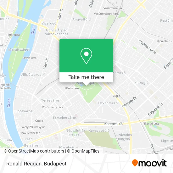 Ronald Reagan map
