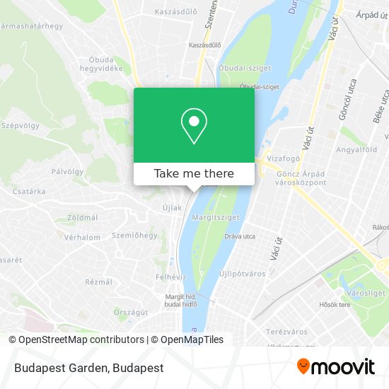 Budapest Garden map