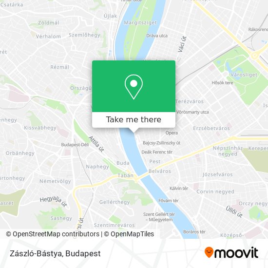 Zászló-Bástya map