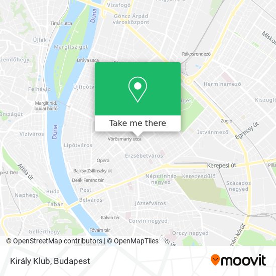 Király Klub map