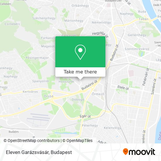 Eleven Garázsvásár map
