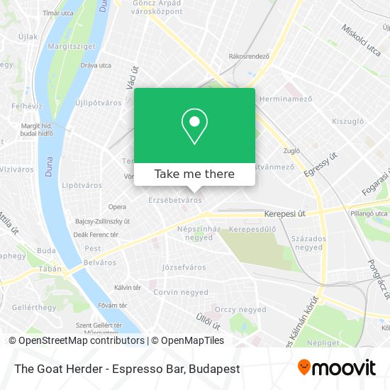 The Goat Herder - Espresso Bar map