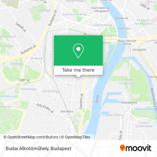Budai Alkotóműhely map