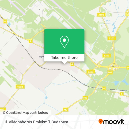 Ii. Világháborús Emlékmű map