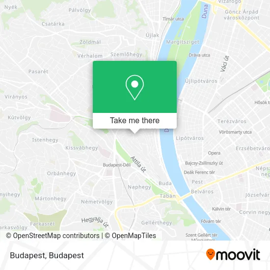 Budapest map