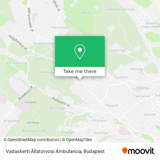 Vadaskerti Állatorvosi Ambulancia map