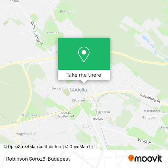Robinson Söröző map