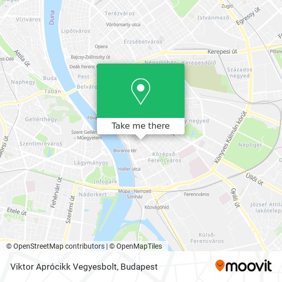 Viktor Aprócikk Vegyesbolt map