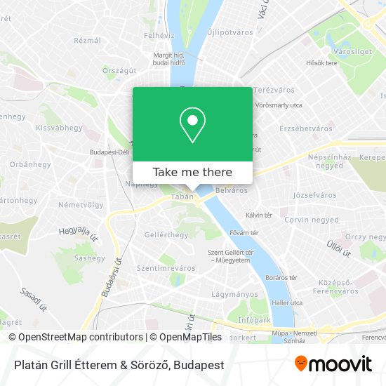 Platán Grill Étterem & Söröző map