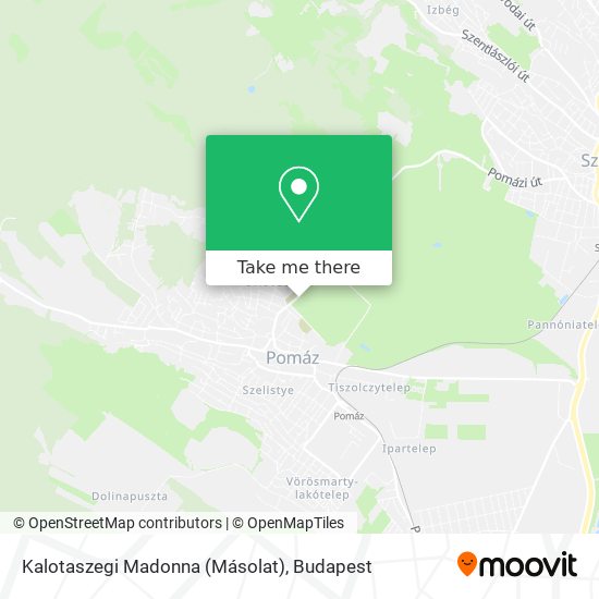 Kalotaszegi Madonna (Másolat) map