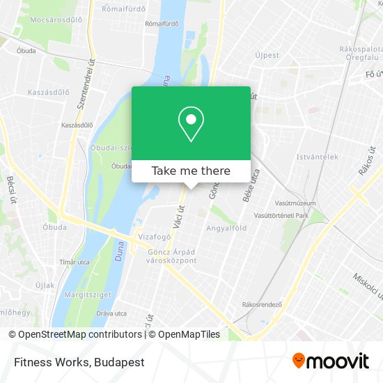 Fitness Works map