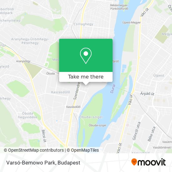 Varsó-Bemowo Park map