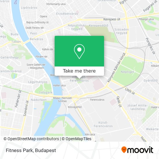 Fitness Park map