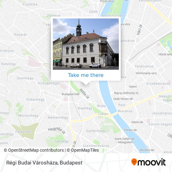Régi Budai Városháza map