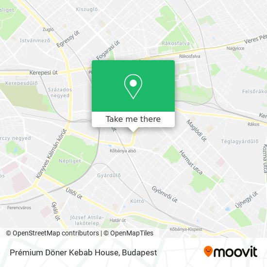 Prémium Döner Kebab House map