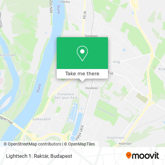 Lighttech 1. Raktár map