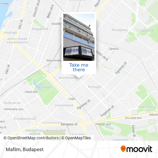 Mafilm map