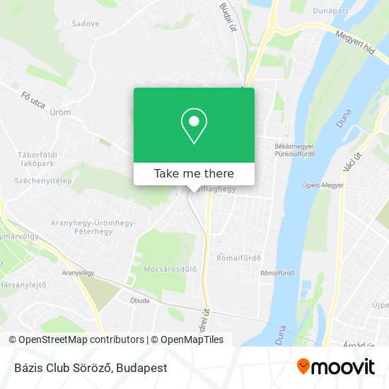 Bázis Club Söröző map