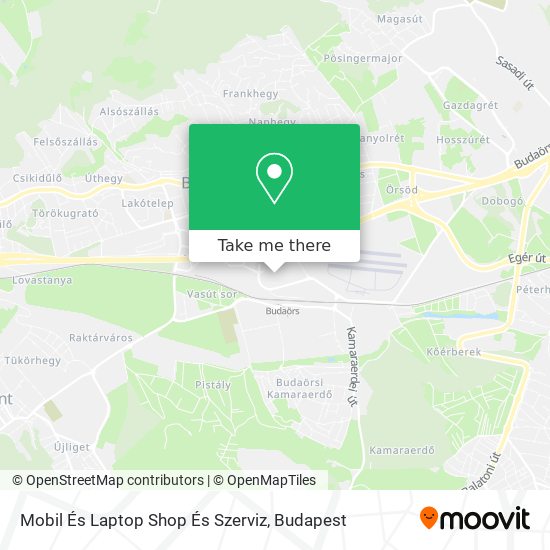 Mobil És Laptop Shop És Szerviz map