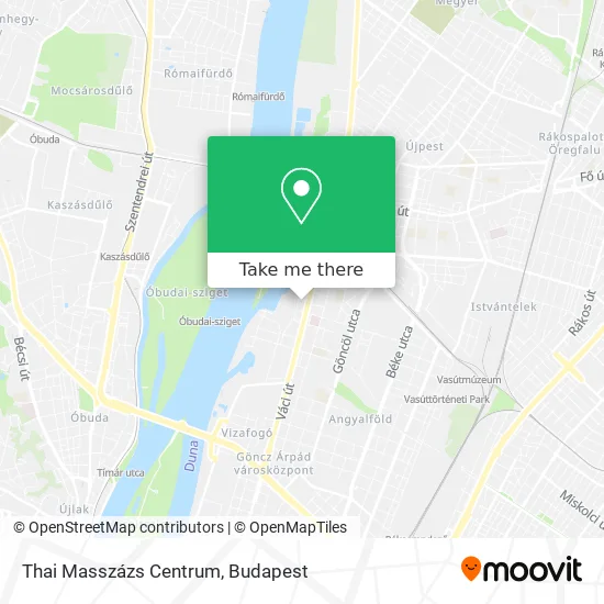 Thai Masszázs Centrum map