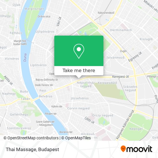 Thai Massage map