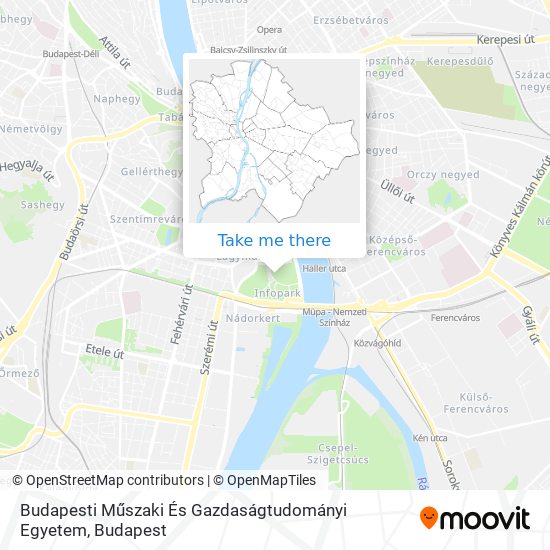 Budapesti Műszaki És Gazdaságtudományi Egyetem map