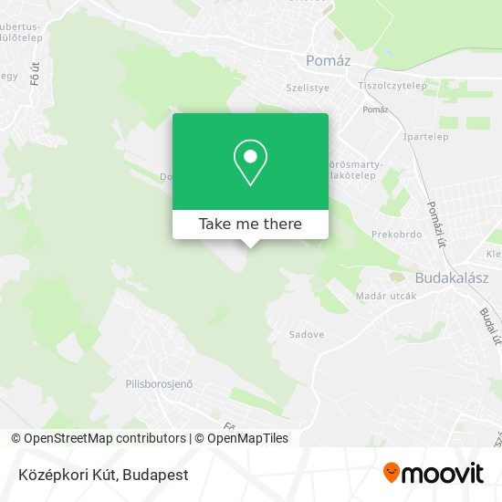 Középkori Kút map