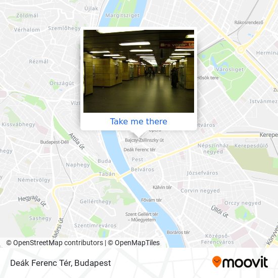 Deák Ferenc Tér map