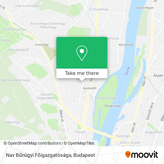 Nav Bűnügyi Főigazgatósága map