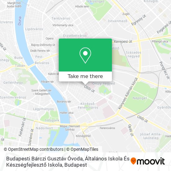 Budapesti Bárczi Gusztáv Óvoda, Általános Iskola És Készségfejlesztő Iskola map