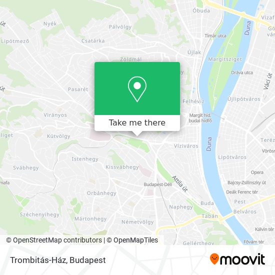 Trombitás-Ház map