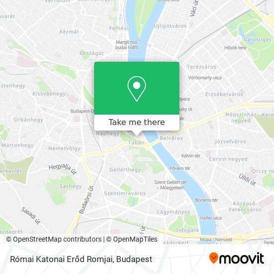 Római Katonai Erőd Romjai map