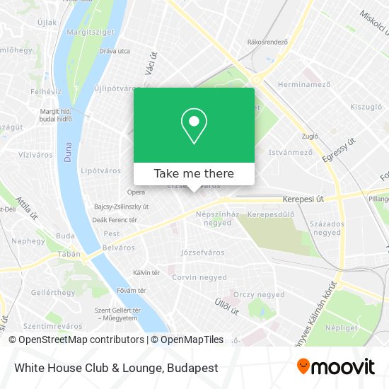 White House Club & Lounge map