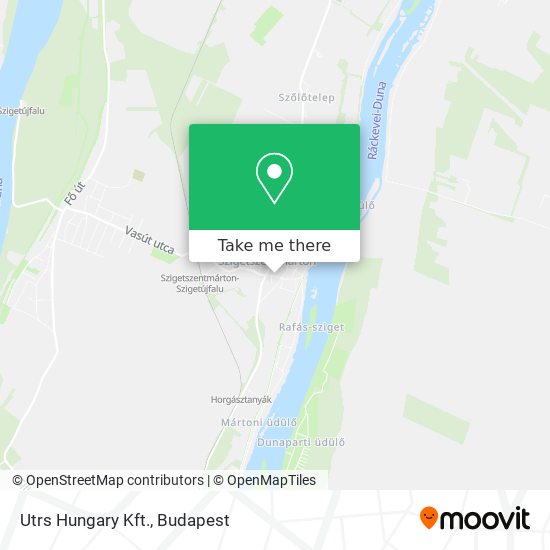 Utrs Hungary Kft. map