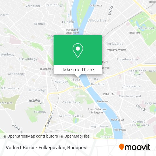 Várkert Bazár - Fülkepavilon map