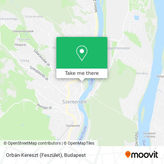 Orbán-Kereszt (Feszület) map
