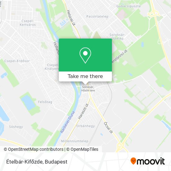 Ételbár-Kifőzde map