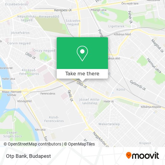 Otp Bank map