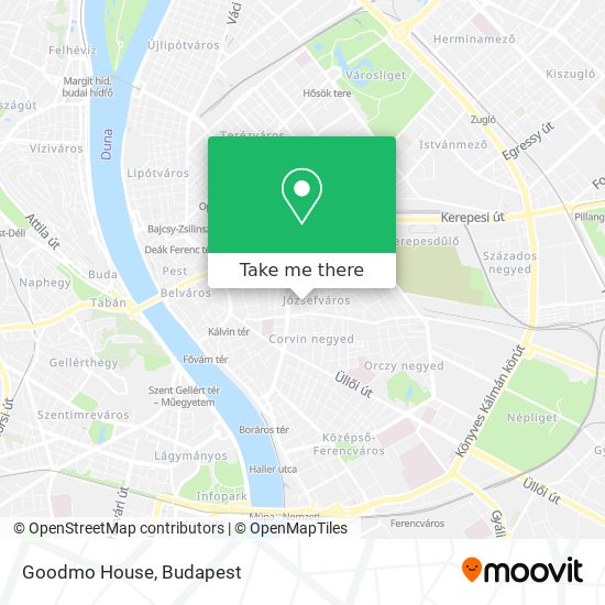 Goodmo House map