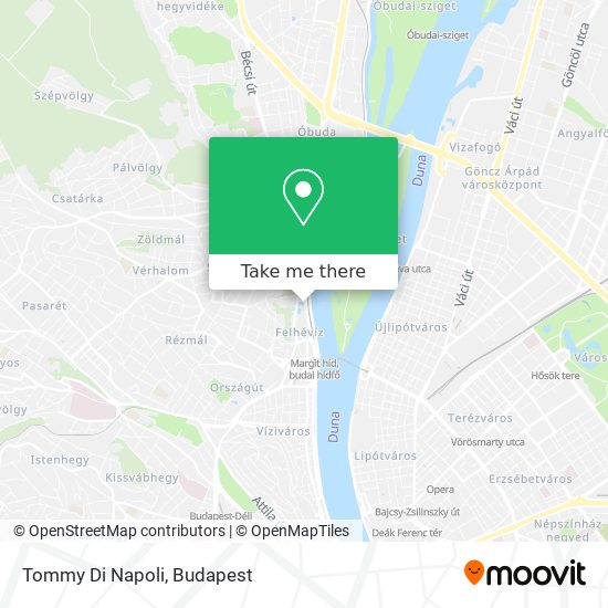 Tommy Di Napoli map